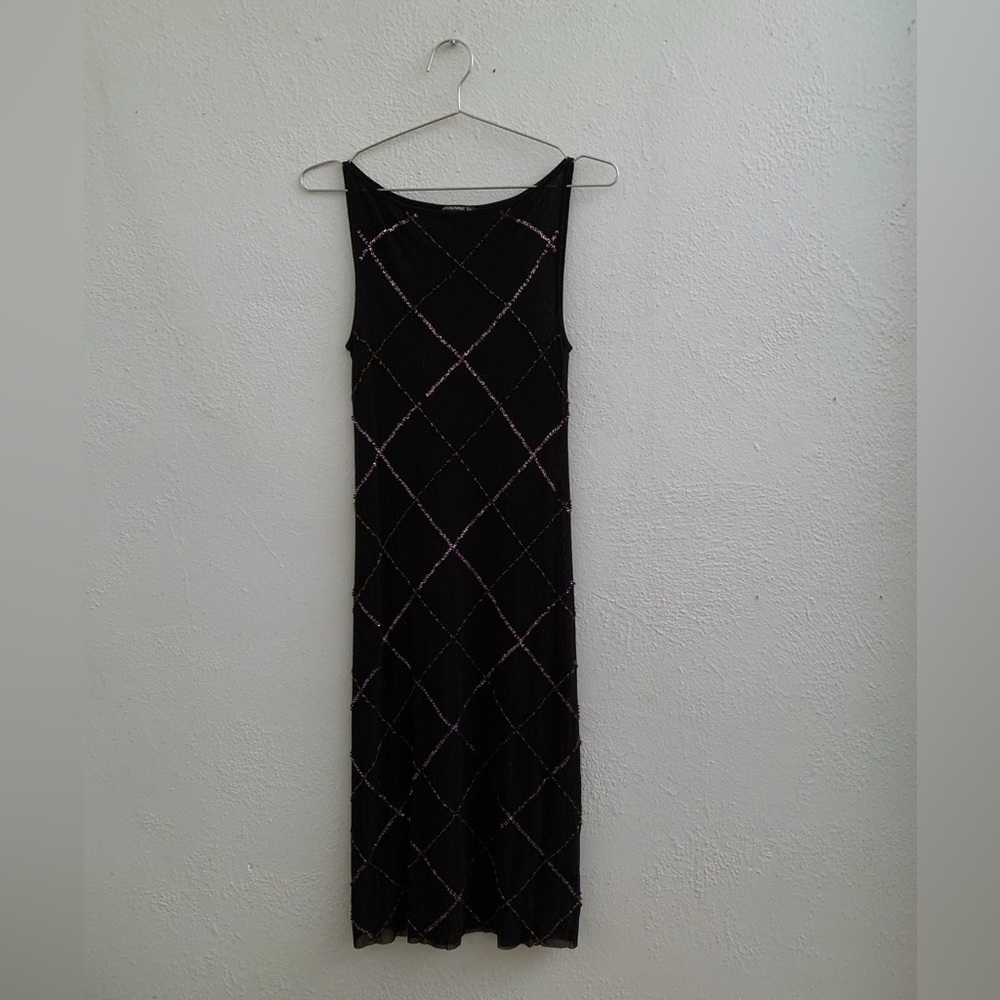 Vivienne Tam beaded mesh dress